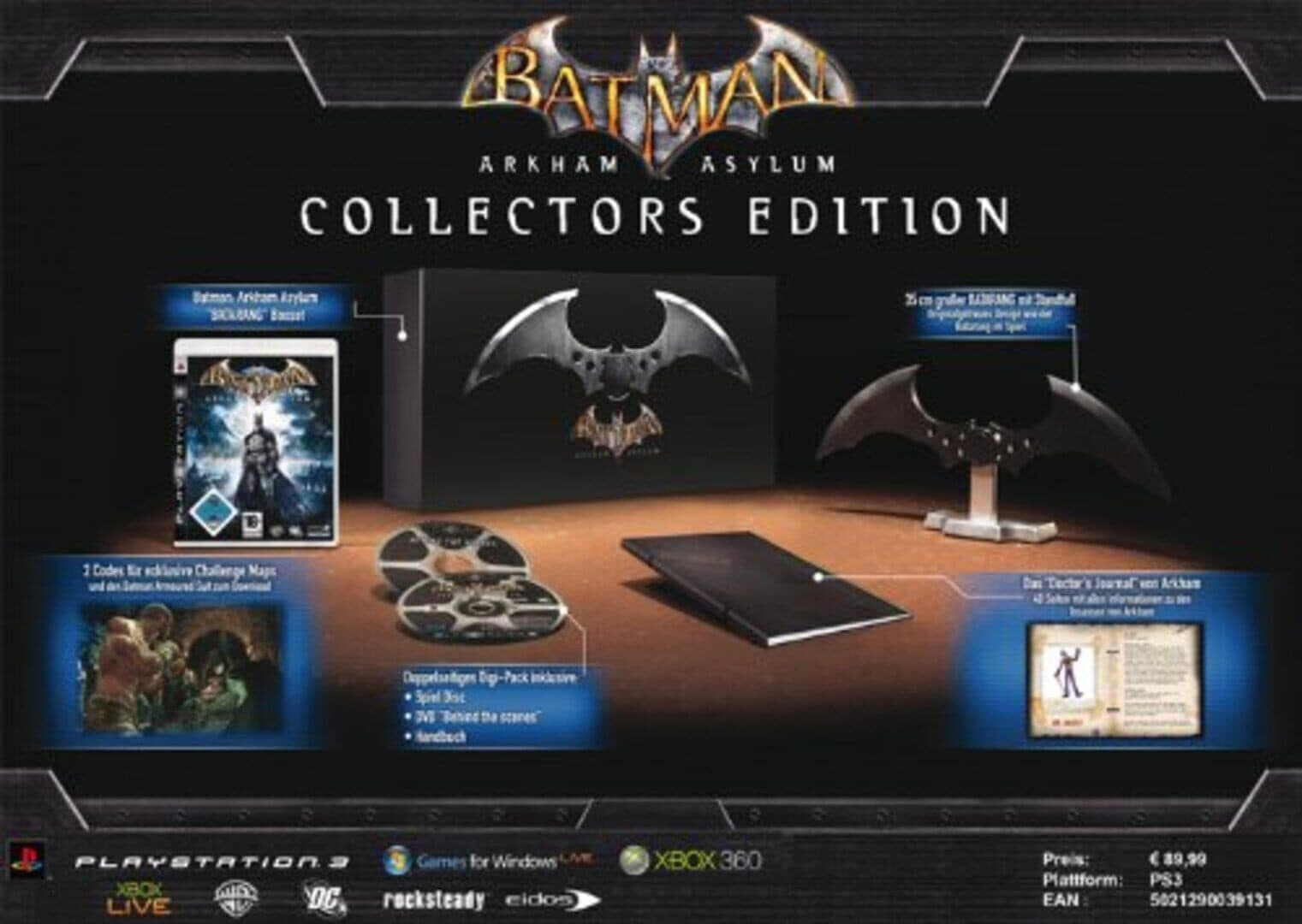 Batman: Arkham Asylum - Collector's Edition screenshot 1