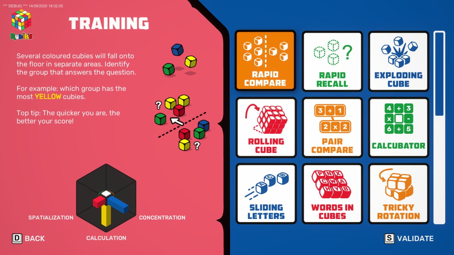 Professor Rubik's Brain Fitness screenshot 2