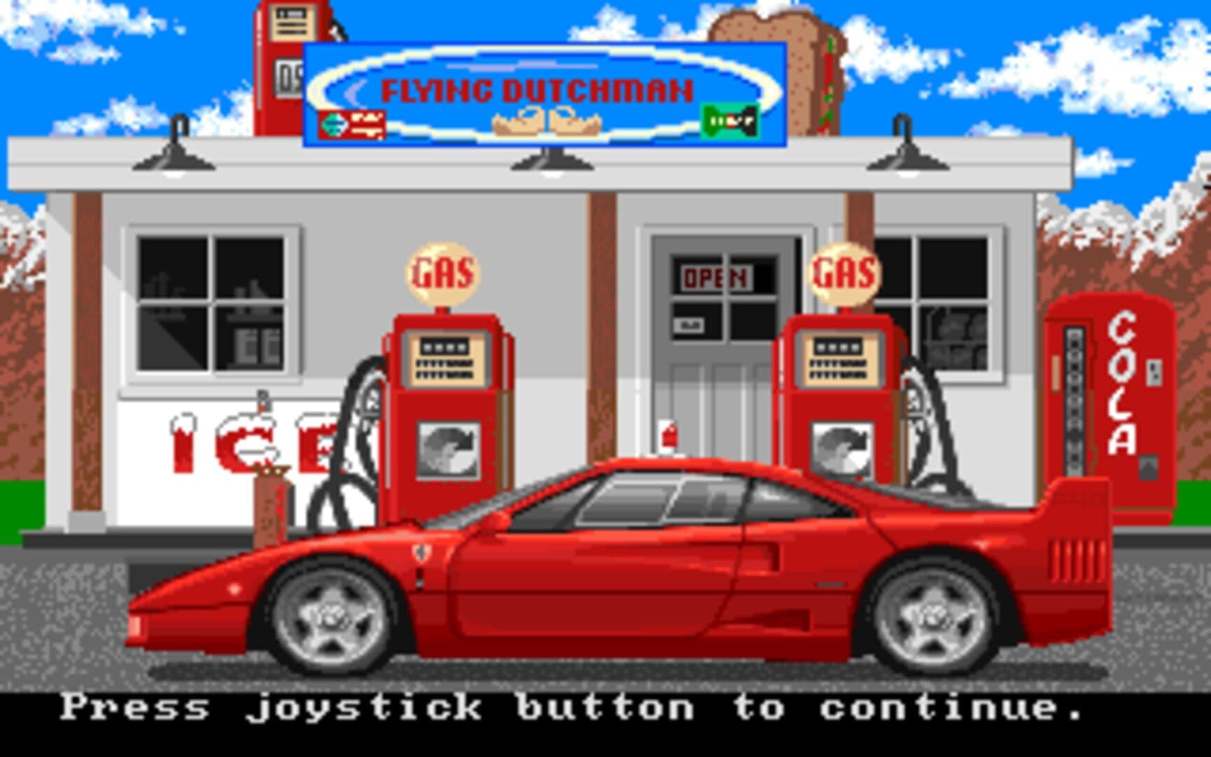 Test Drive II: Scenery Disk - European Challenge screenshot 3