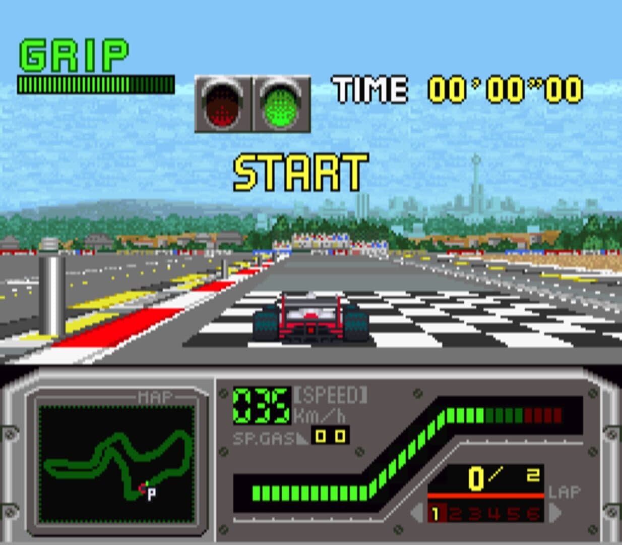 Aguri Suzuki F-1 Super Driving screenshot 2