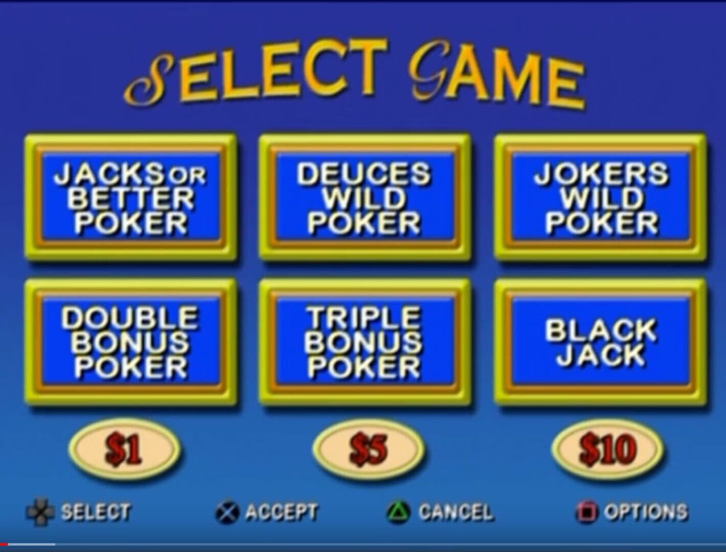 Video Poker & Blackjack screenshot 1