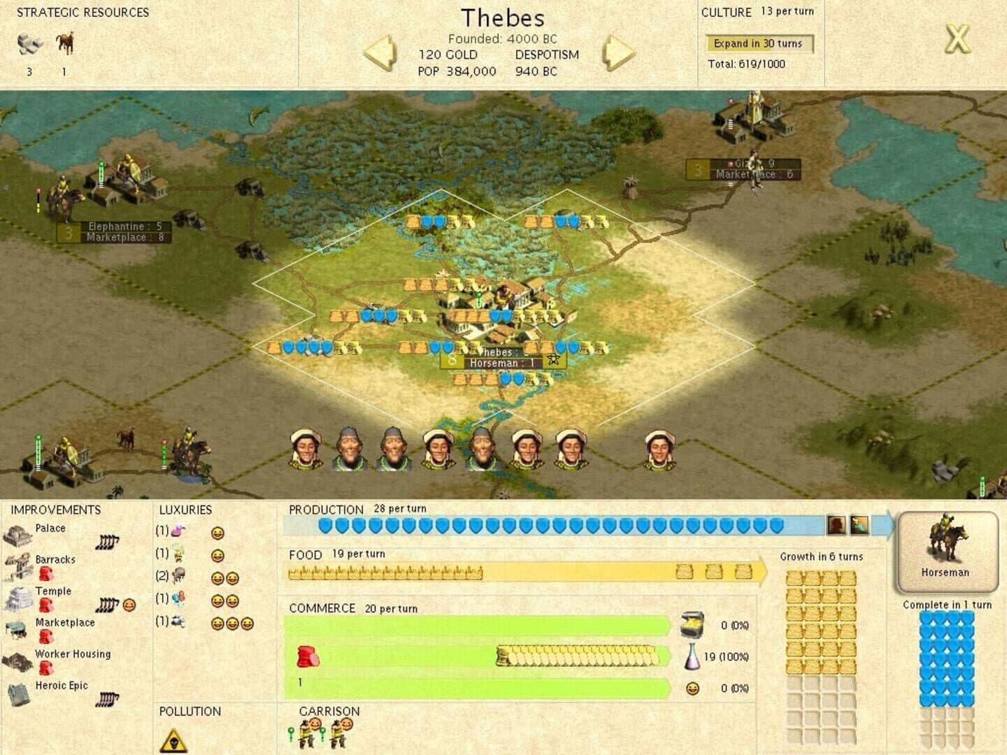 Sid Meier's Civilization III: Conquests screenshot 3