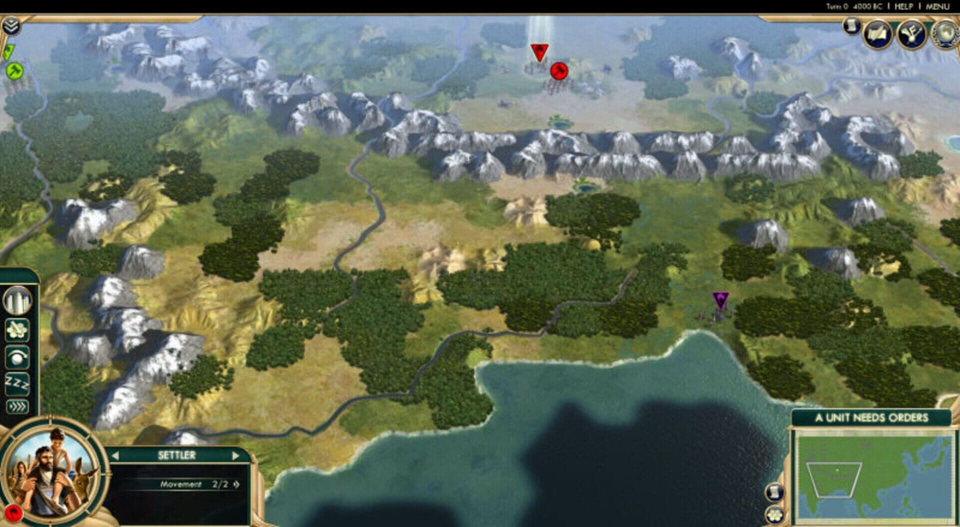 Sid Meier's Civilization V: Scrambled Continents screenshot 1