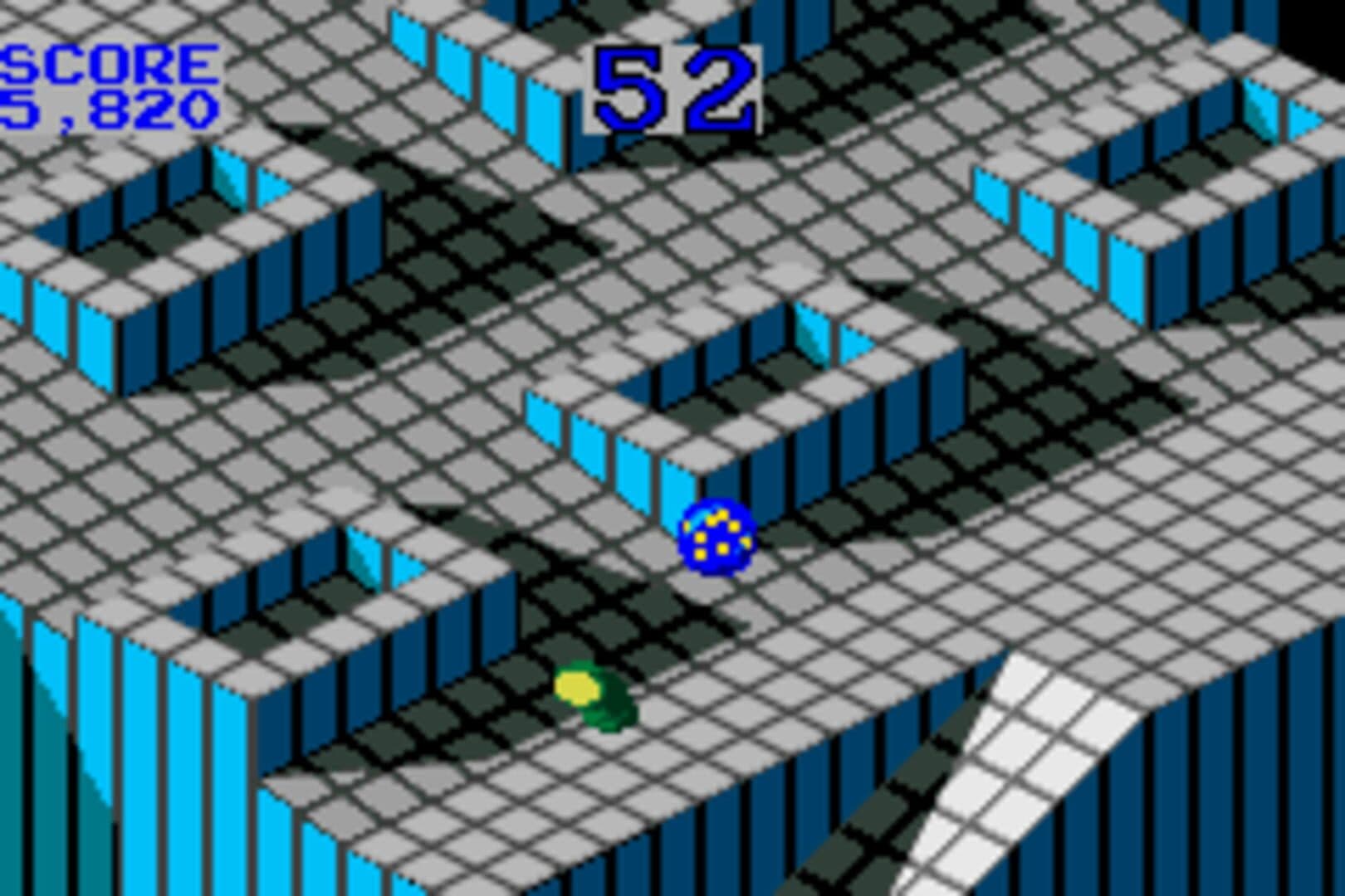 Marble Madness / Klax screenshot 4