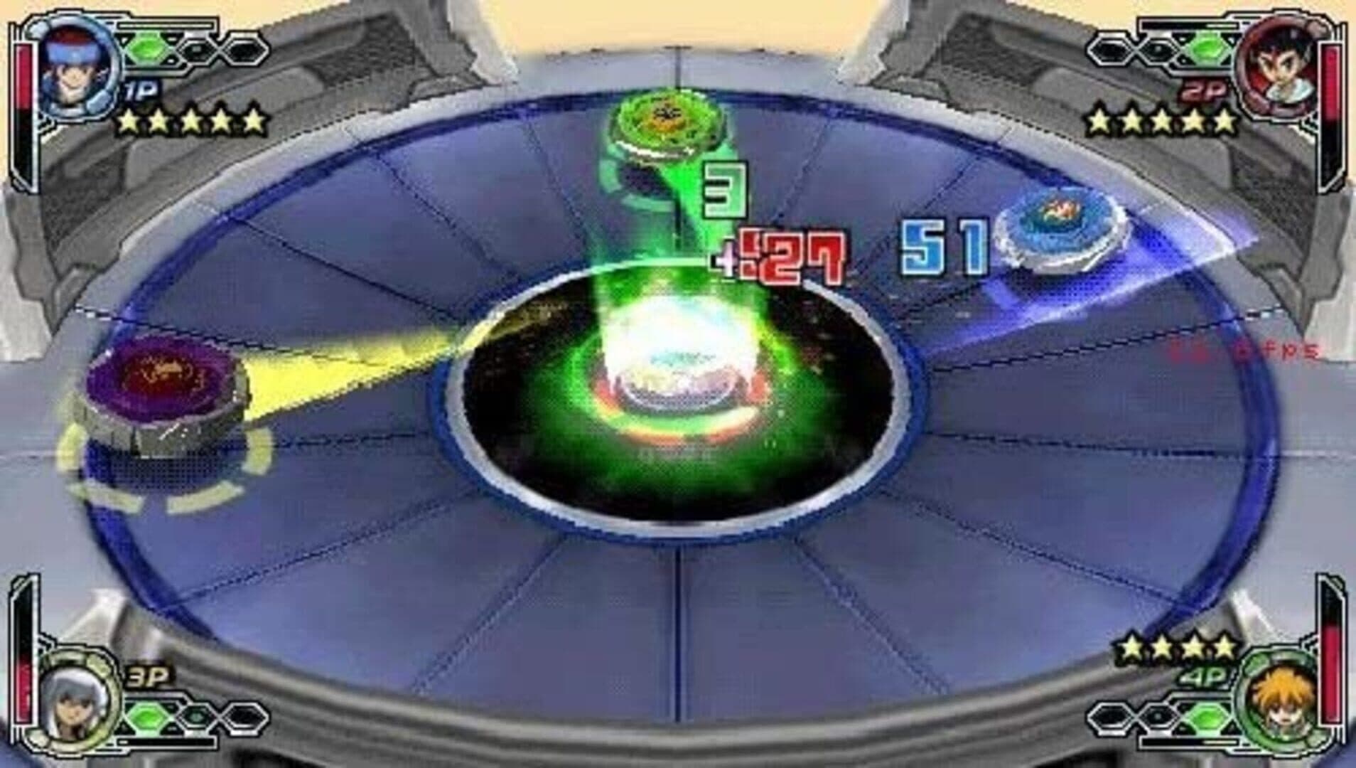 Metal Fight Beyblade Portable: Chouzetsu Tensei! Vulcan Horuseus screenshot 3