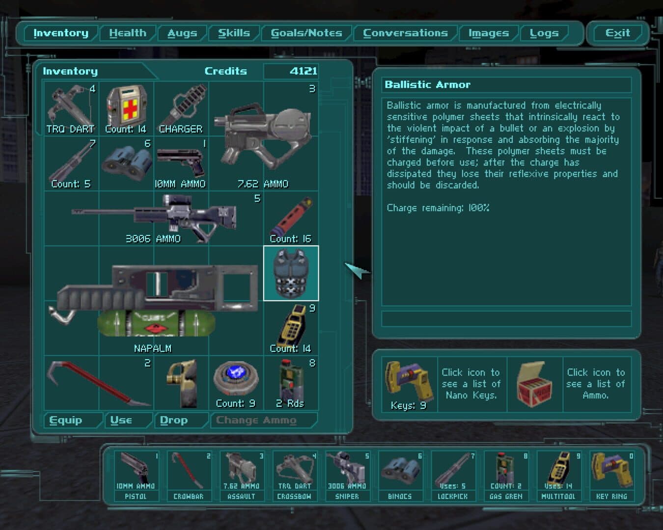 Deus Ex: The Conspiracy screenshot 1