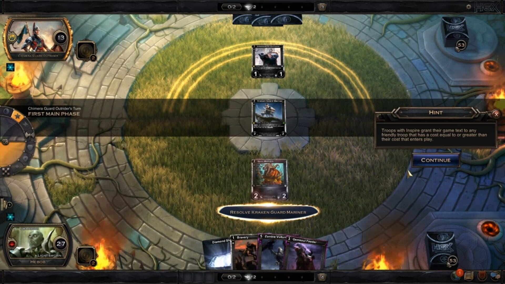 HEX: Shards of Fate - Chronicles of Entrath screenshot 3