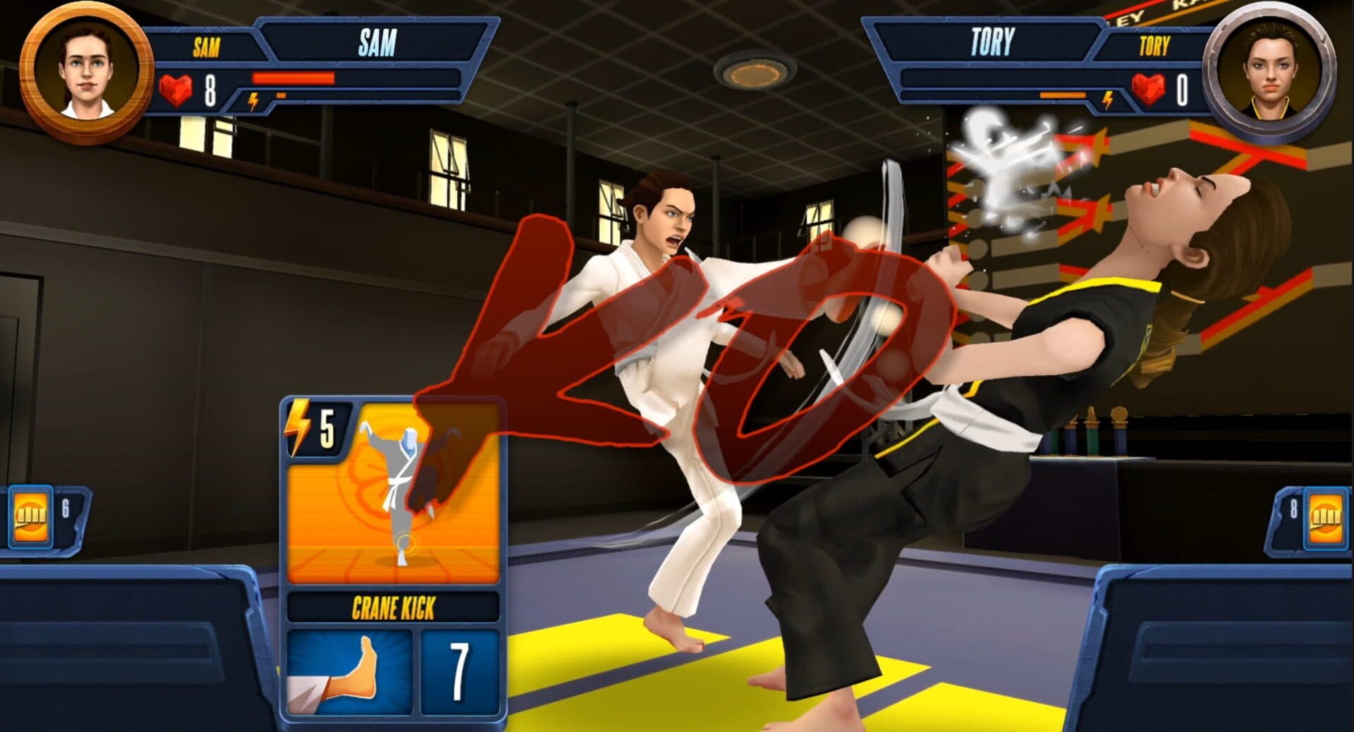 Cobra Kai: Card Fighter screenshot 4