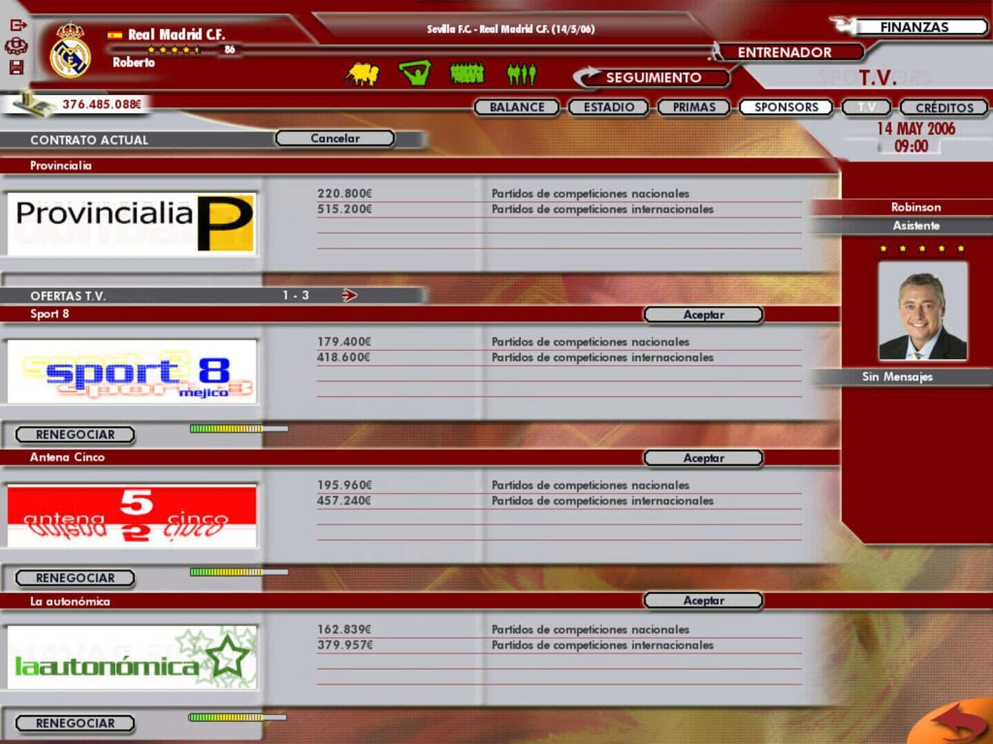 PC Fútbol 2006 screenshot 2