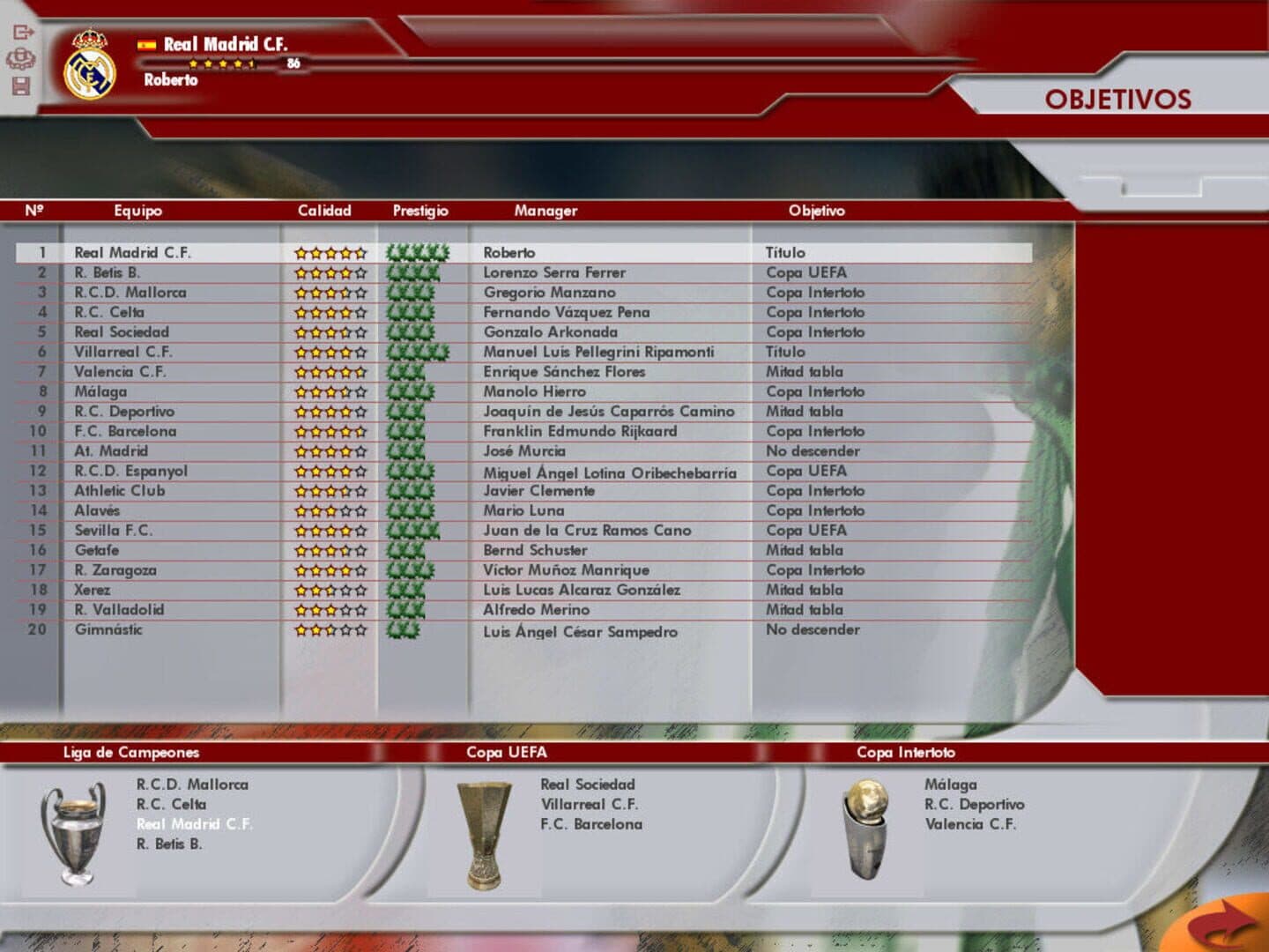 PC Fútbol 2006 screenshot 3