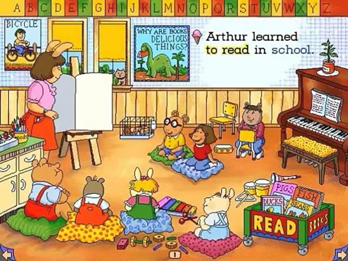 Living Books: Arthur's Reading Race screenshot 2