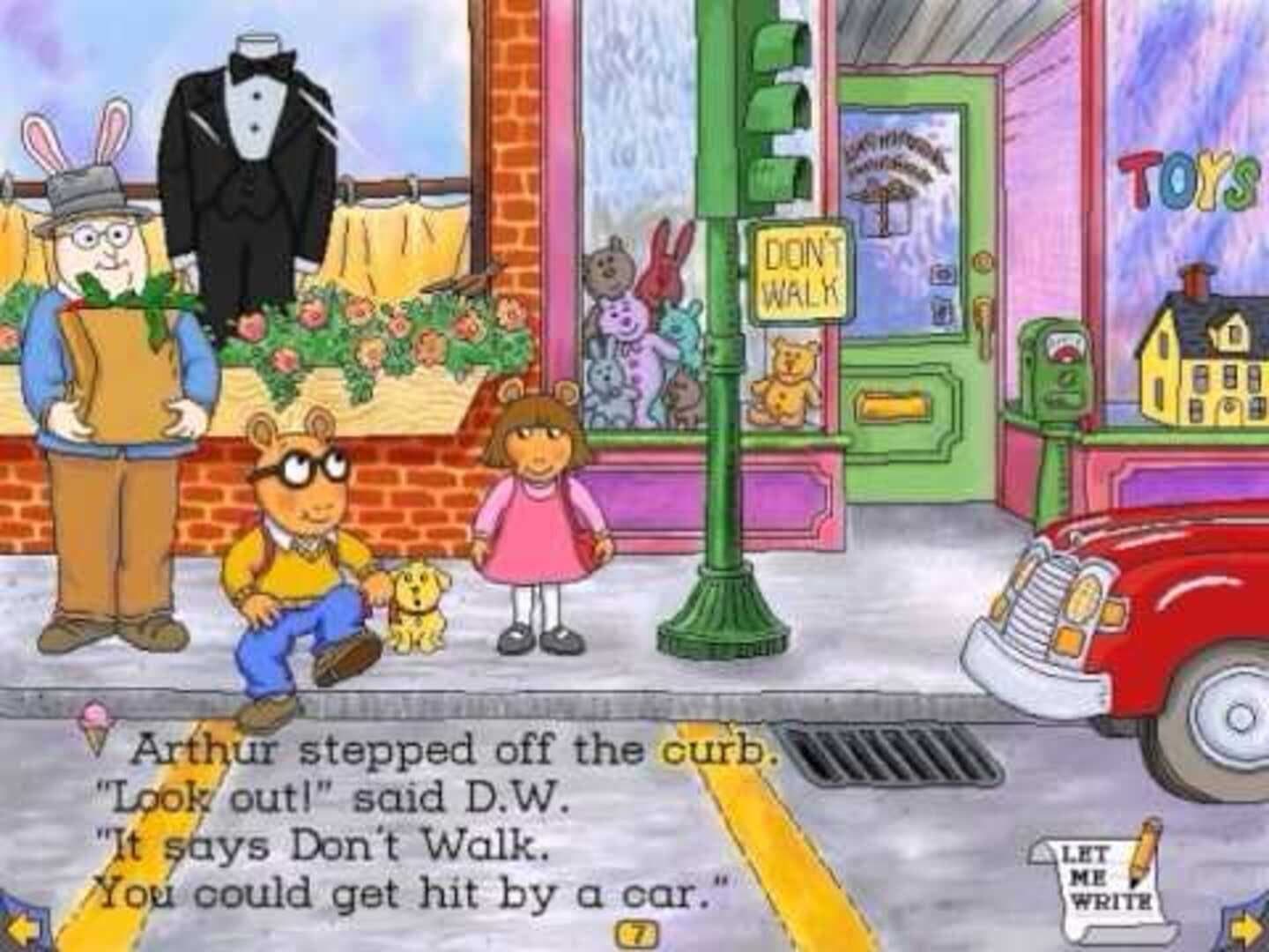 Living Books: Arthur's Reading Race screenshot 3