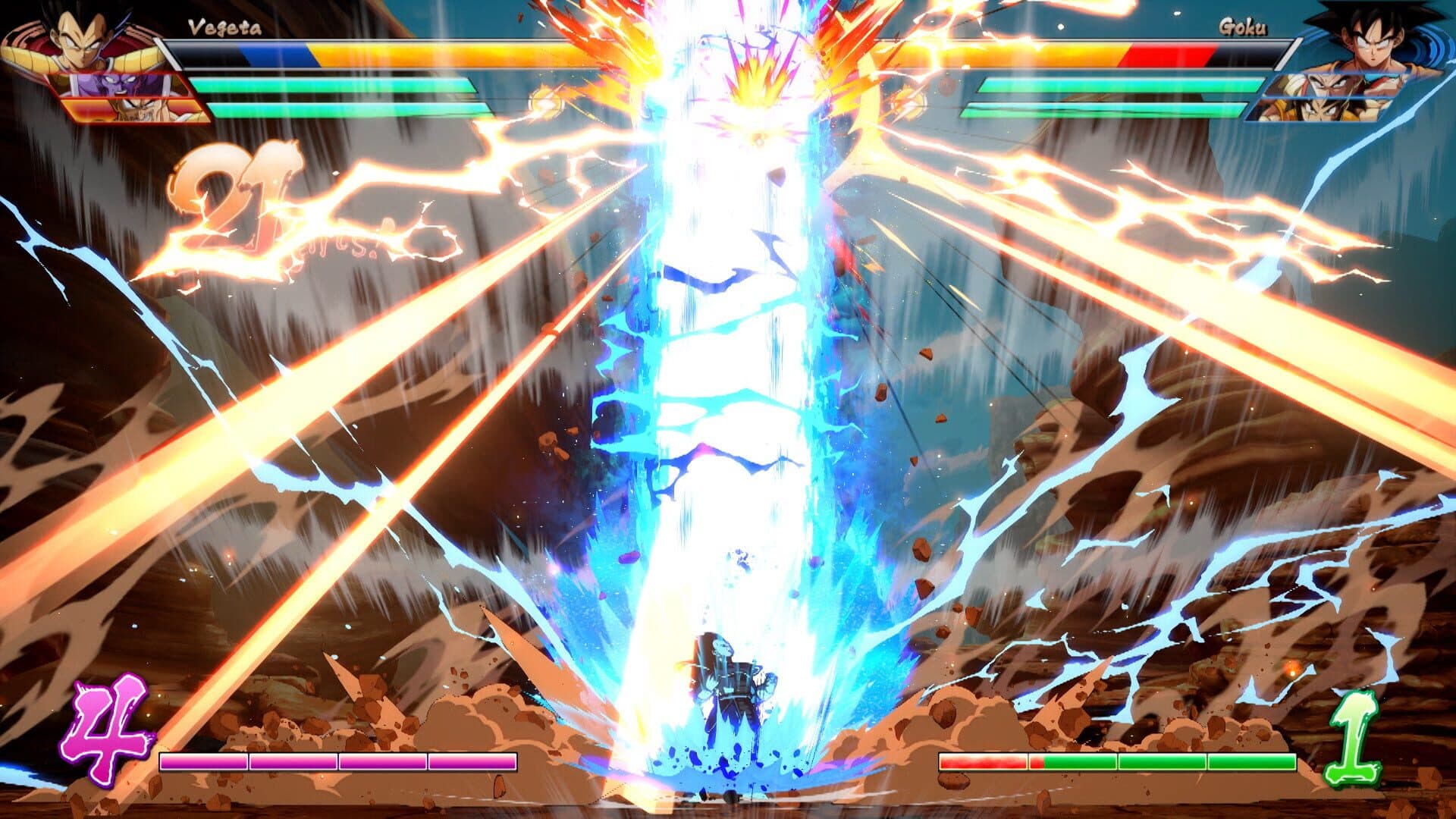 Dragon Ball FighterZ: Vegeta screenshot 1