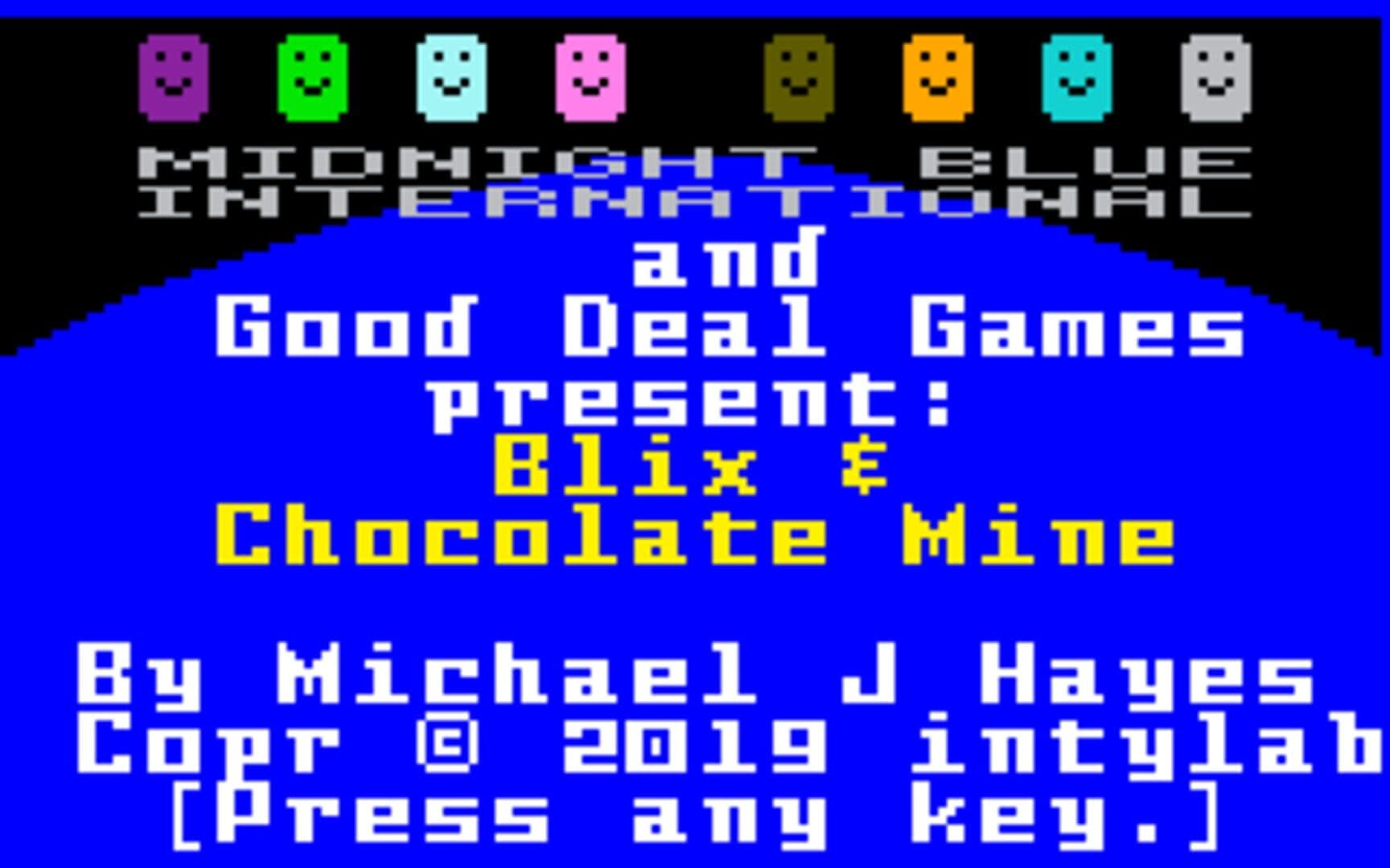 Blix & Chocolate Mine screenshot 1