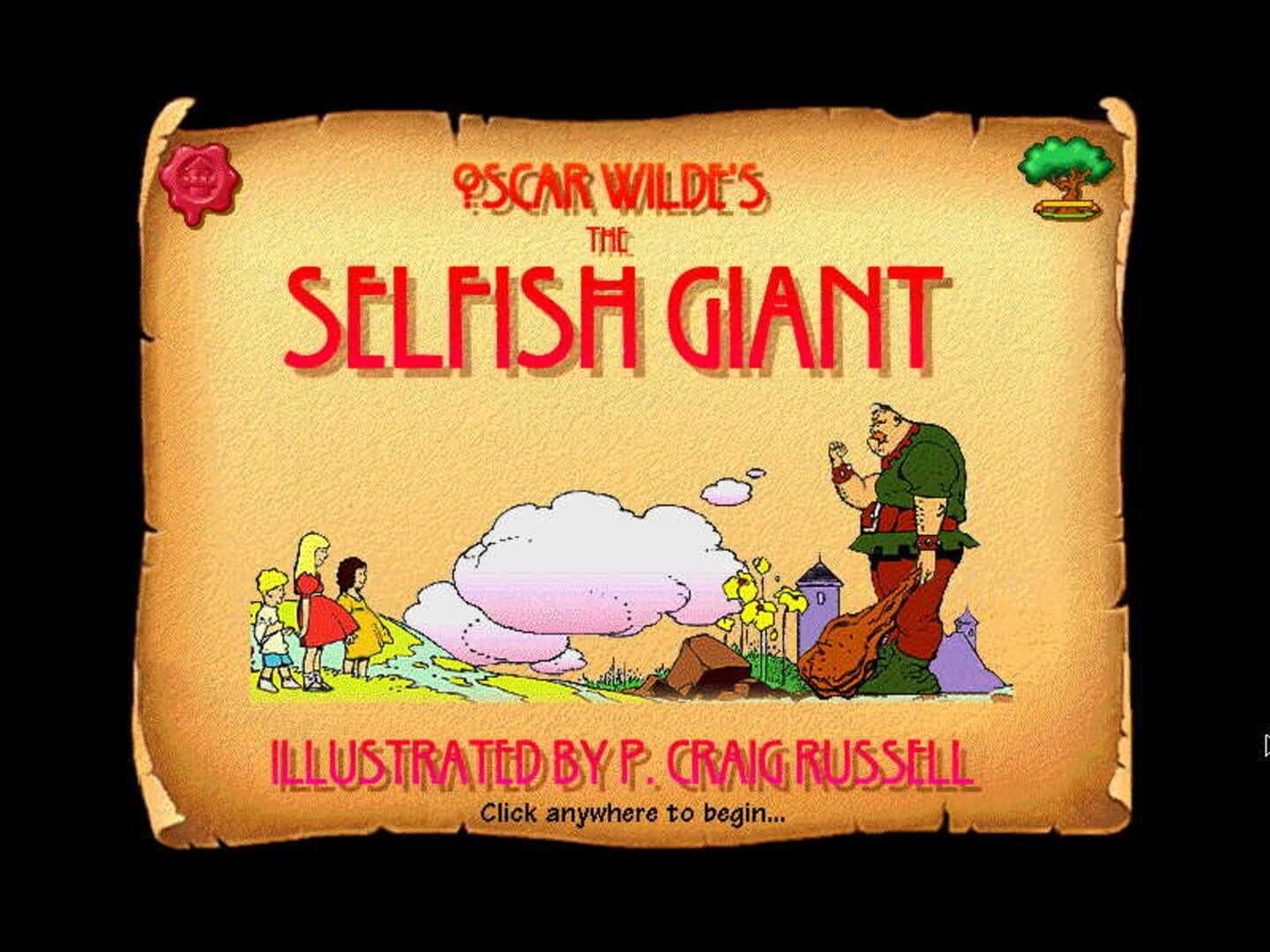 Oscar Wilde's The Selfish Giant screenshot 1