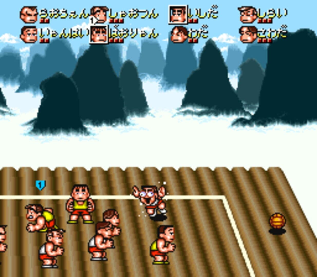 Kunio's Dodgeball Time, C'mon Guys! screenshot 7