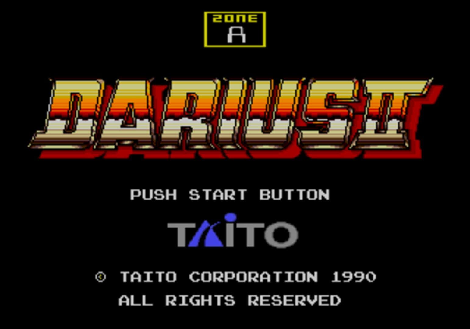 Super Darius II screenshot 1