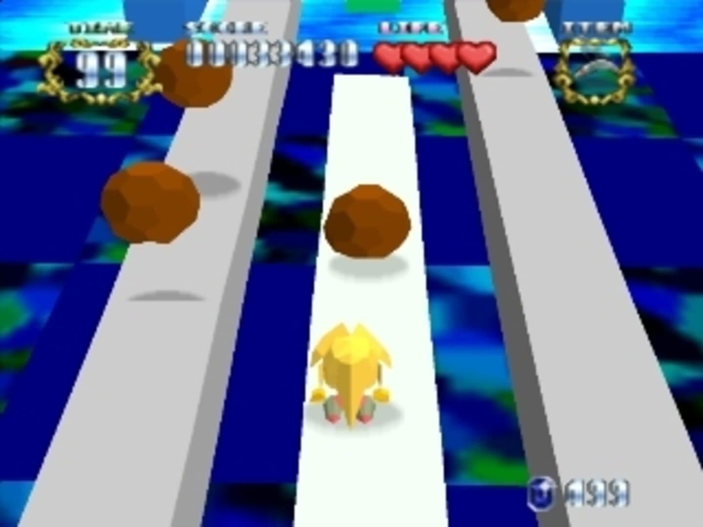 Floating Runner: Quest for the 7 Crystals screenshot 1