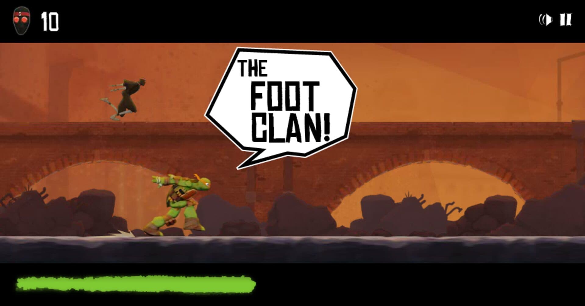 Teenage Mutant Ninja Turtles: Sewer Run screenshot 1