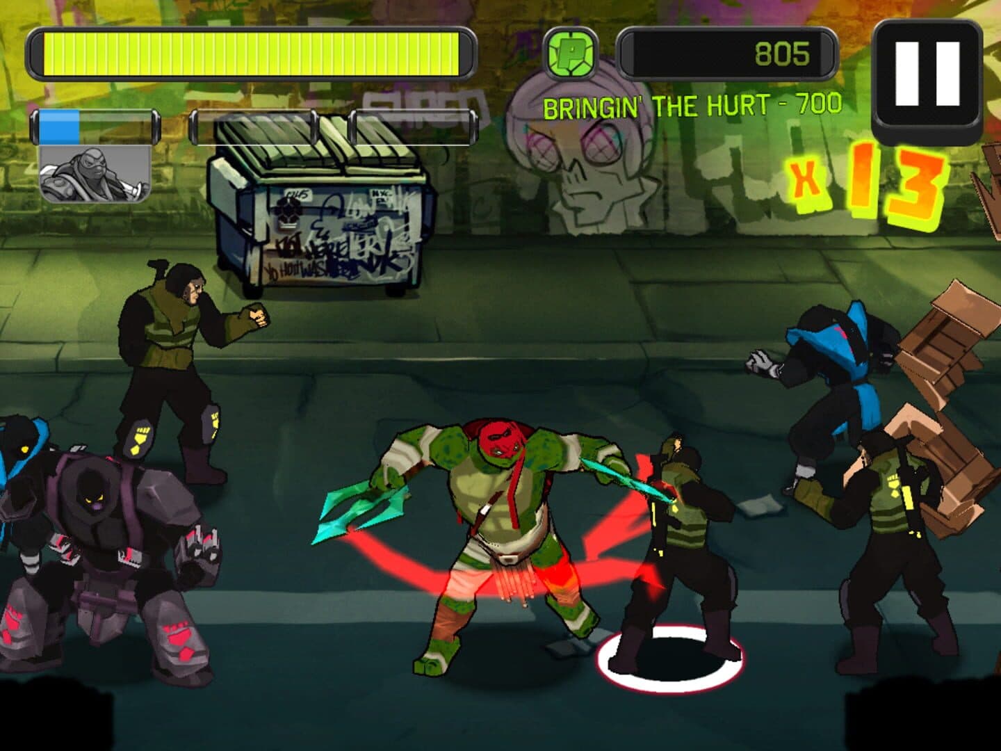 Teenage Mutant Ninja Turtles: Brothers Unite screenshot 2