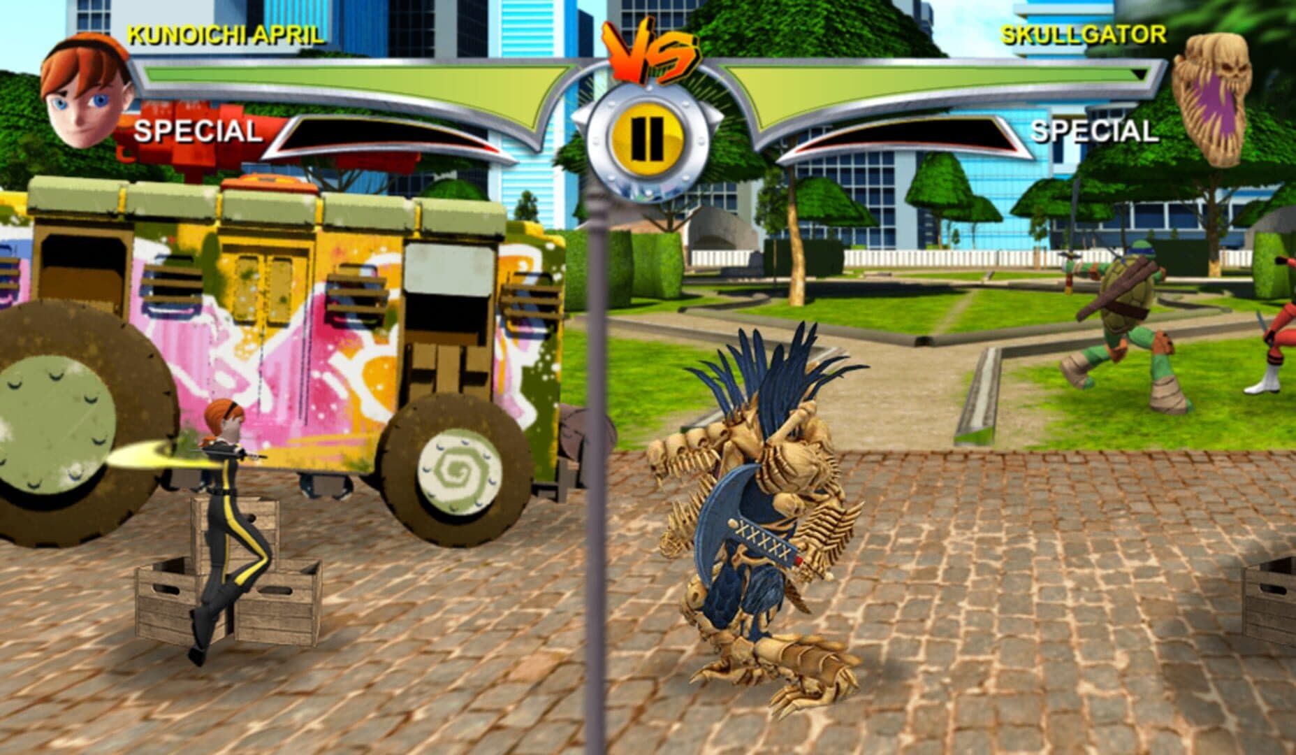 Power Rangers vs Teenage Mutant Ninja Turtles: Ultimate Hero Clash 2 screenshot 9