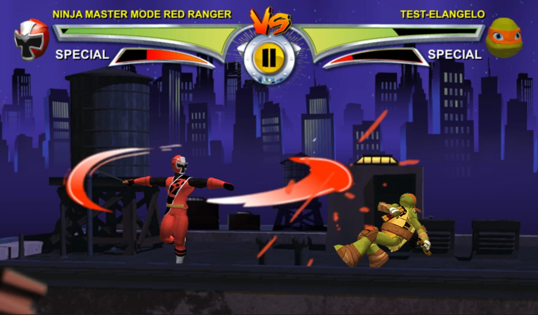 Power Rangers vs Teenage Mutant Ninja Turtles: Ultimate Hero Clash 2 screenshot 3