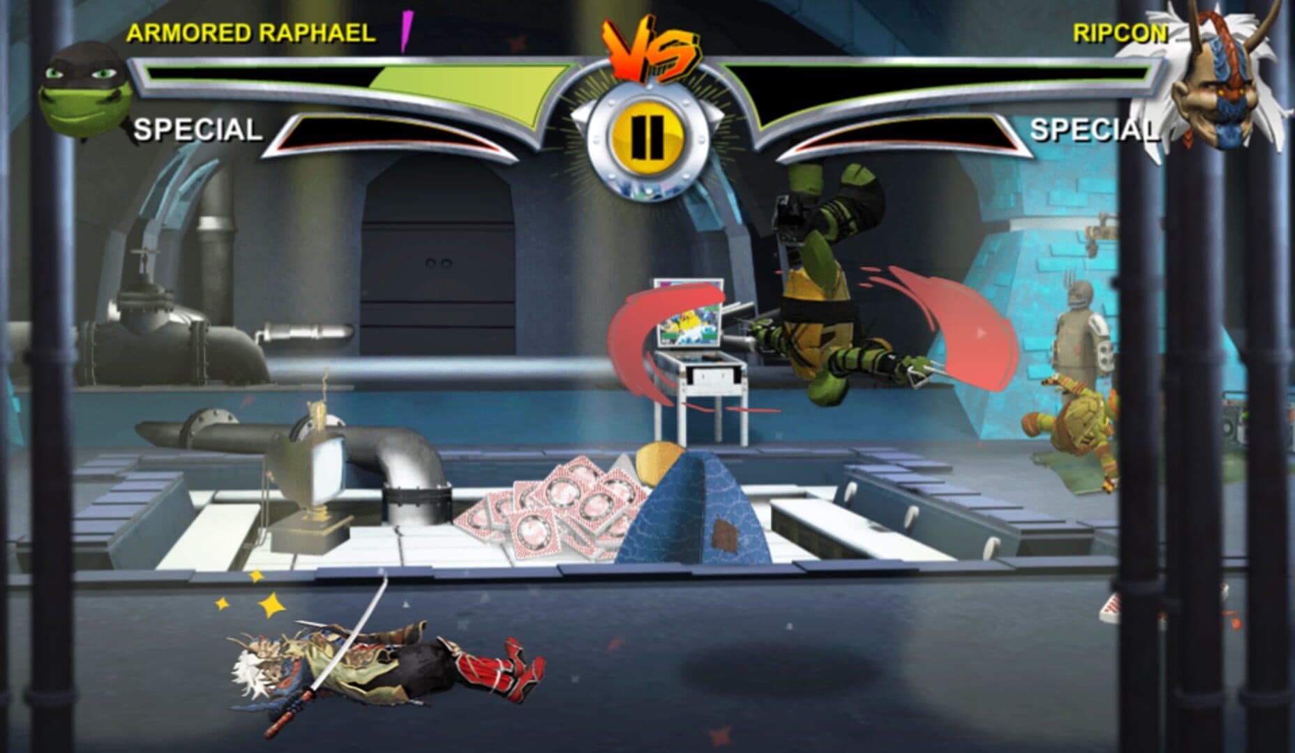Power Rangers vs Teenage Mutant Ninja Turtles: Ultimate Hero Clash 2 screenshot 5