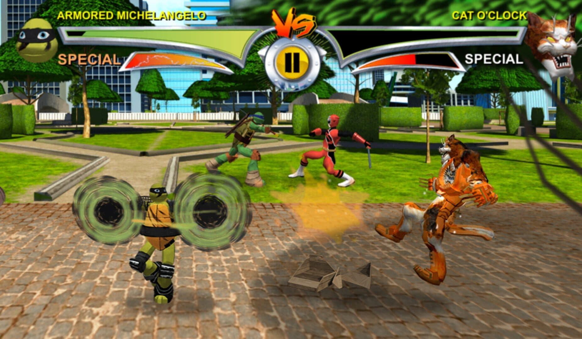 Power Rangers vs Teenage Mutant Ninja Turtles: Ultimate Hero Clash 2 screenshot 6
