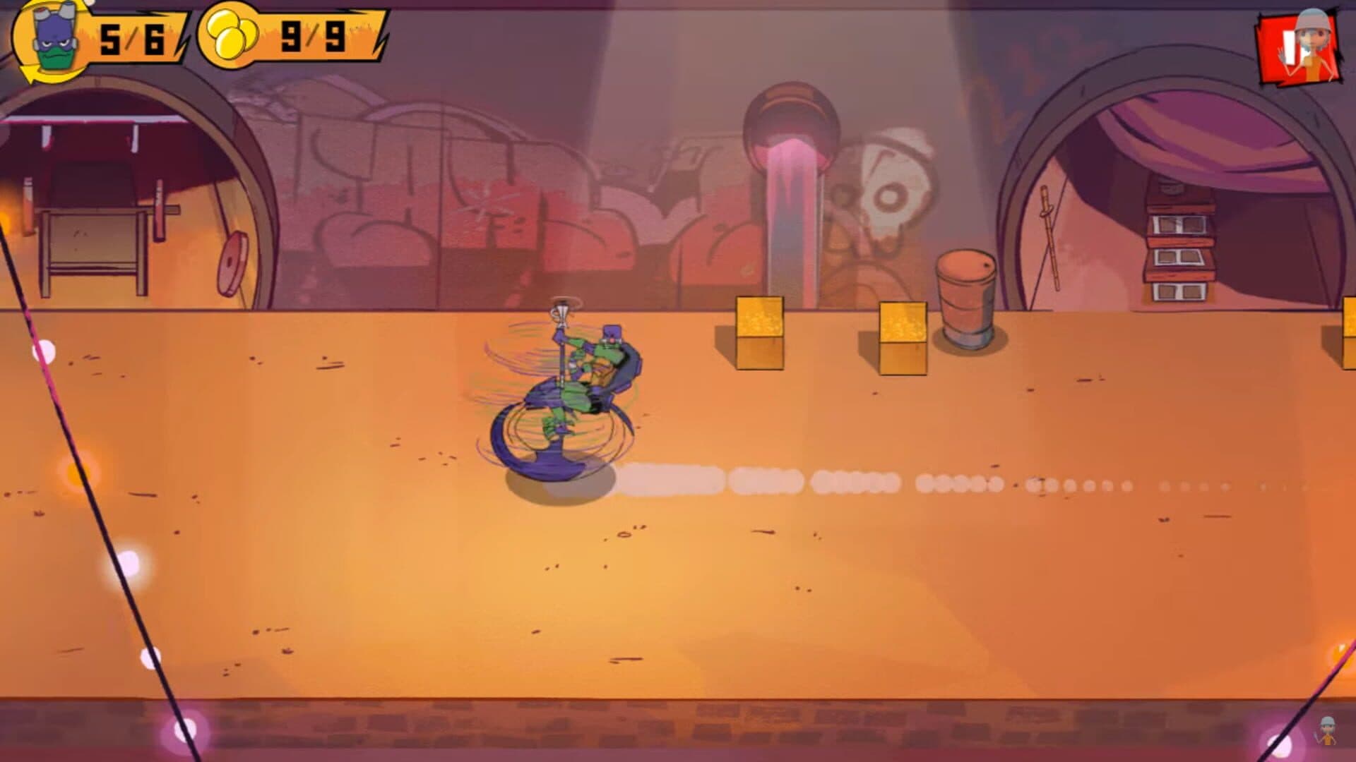 Rise of the Teenage Mutant Ninja Turtles: Bumper Bros screenshot 2