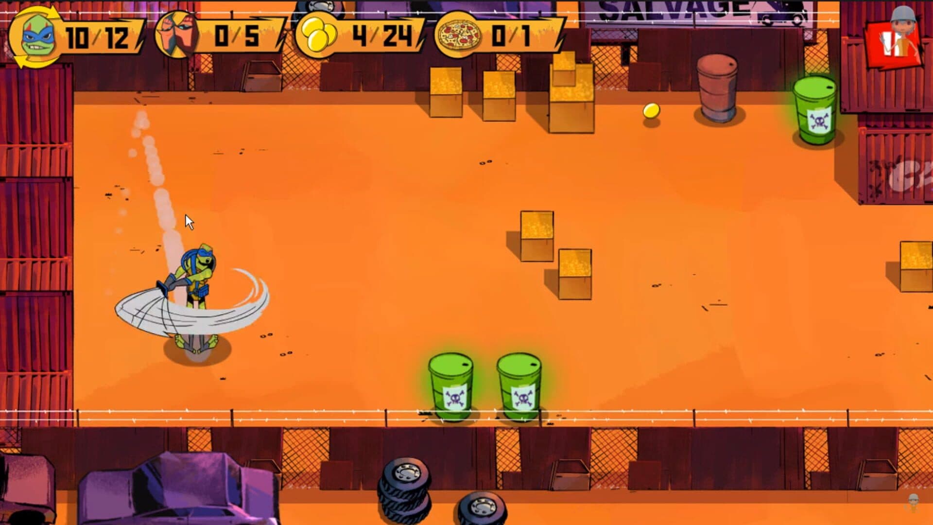 Rise of the Teenage Mutant Ninja Turtles: Bumper Bros screenshot 4