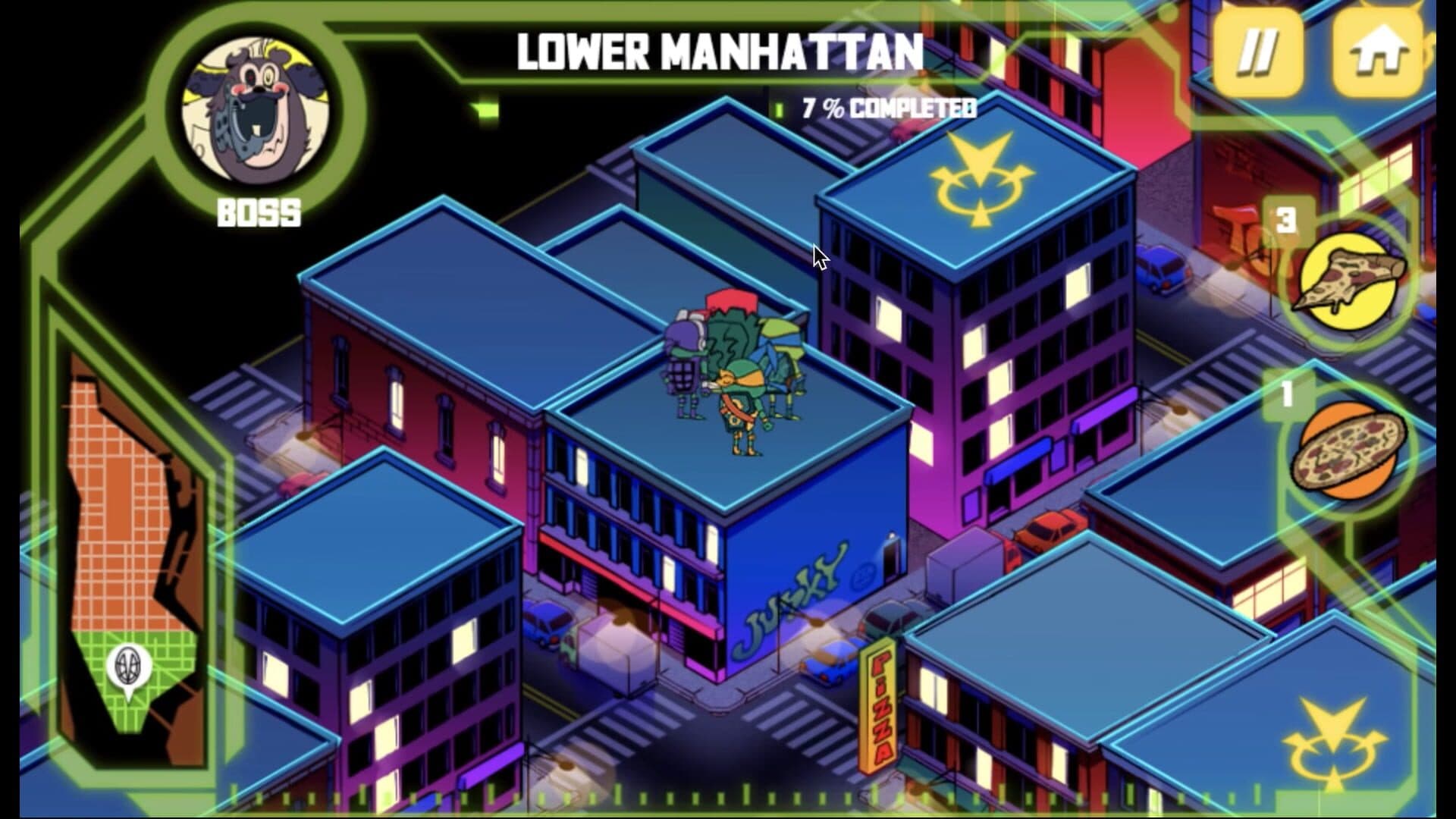 Rise of the Teenage Mutant Ninja Turtles: City Showdown screenshot 4