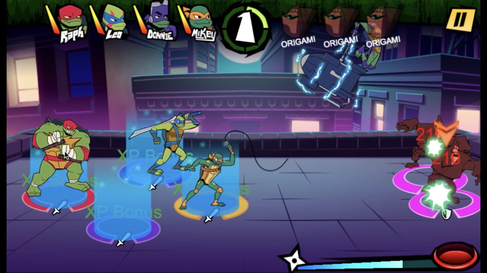 Rise of the Teenage Mutant Ninja Turtles: City Showdown screenshot 3
