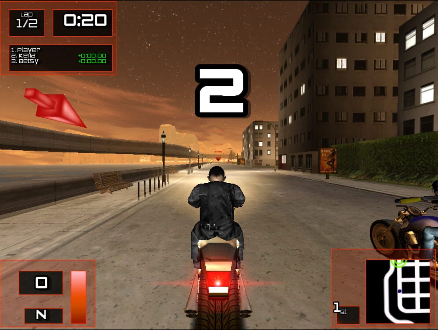 Extreme Motorbike Racing screenshot 1