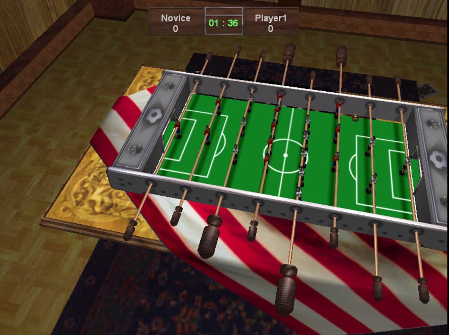 Foosball Champ 3D screenshot 2