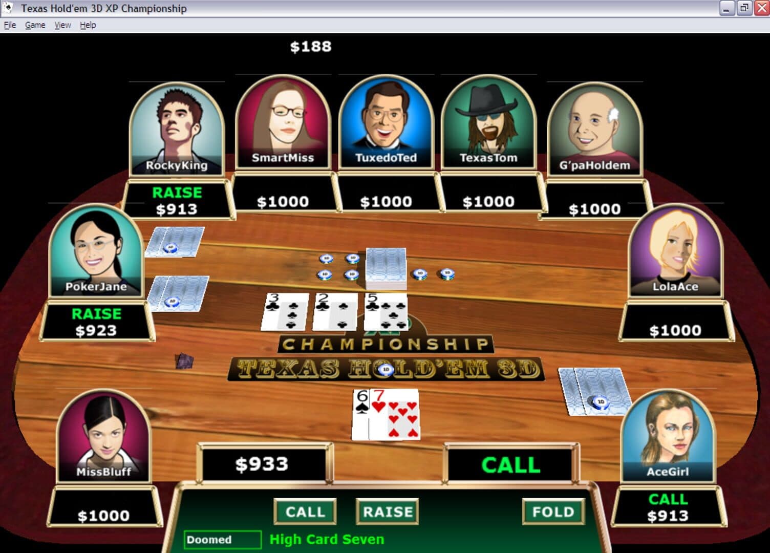 Texas Hold'em 3D screenshot 2