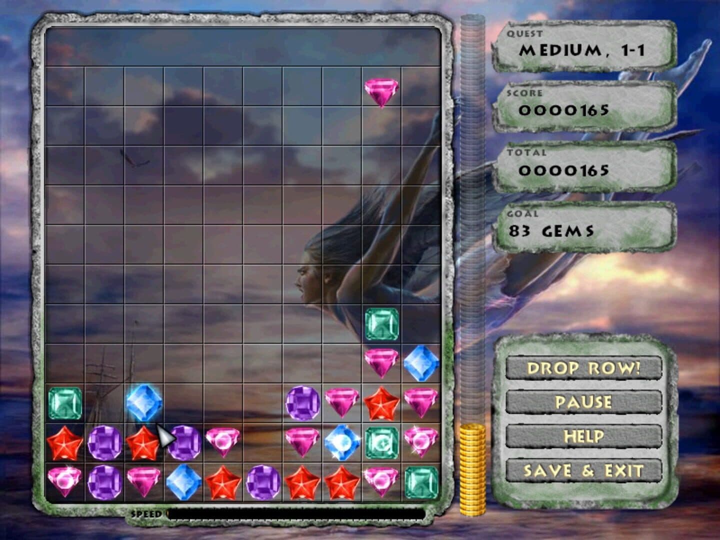 Mystic Diamonds screenshot 1