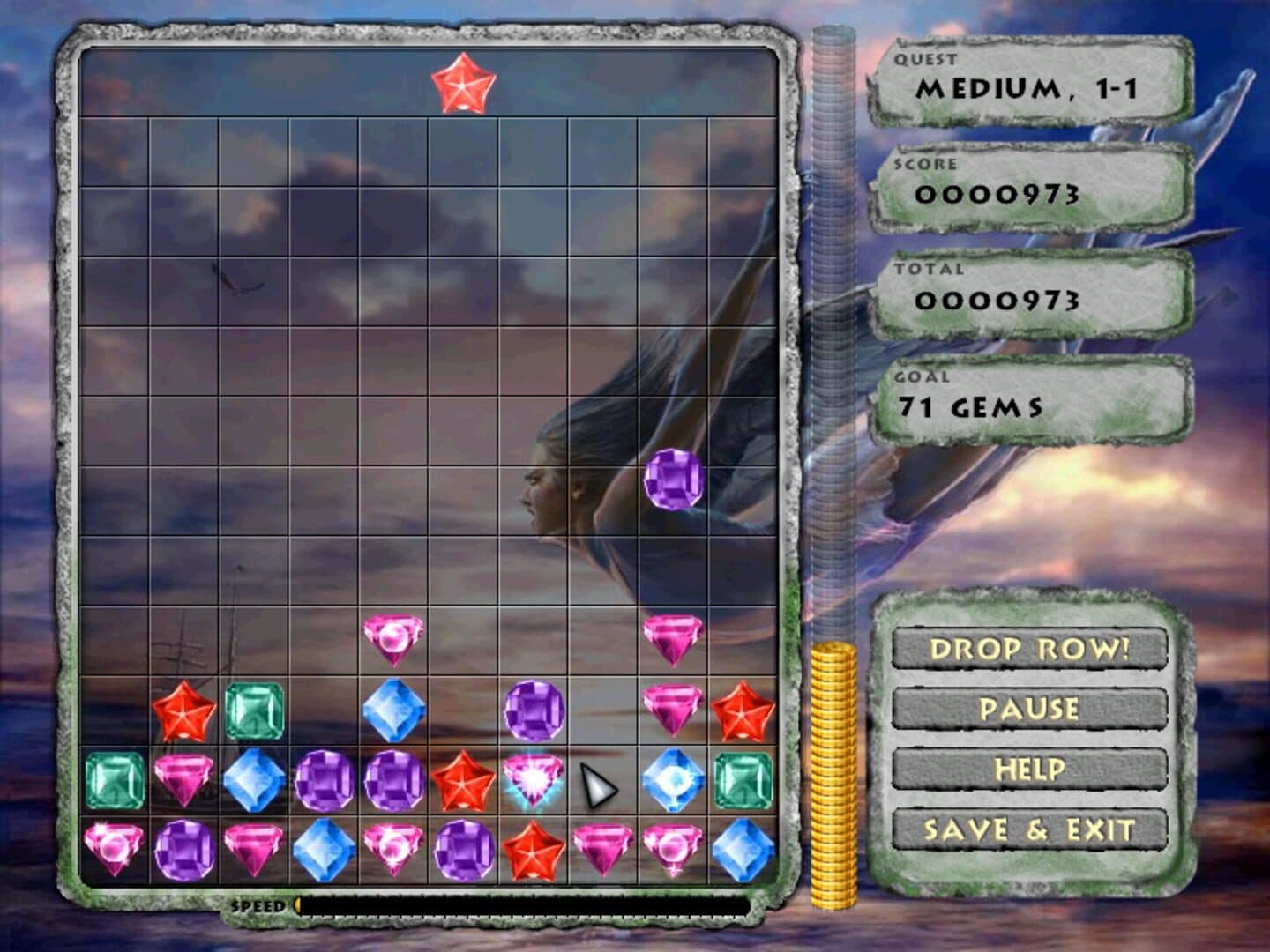 Mystic Diamonds screenshot 2