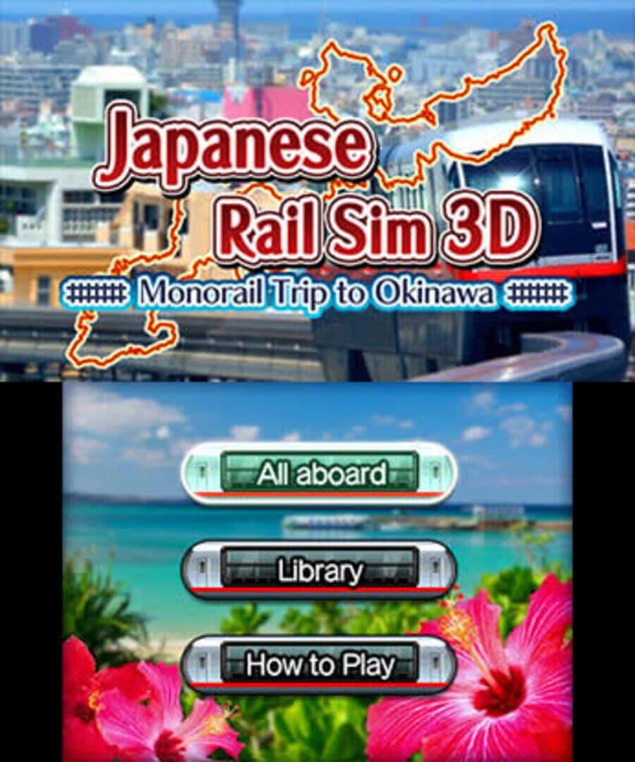 Japanese Rail Sim 3D Monorail Trip to Okinawa screenshot 1