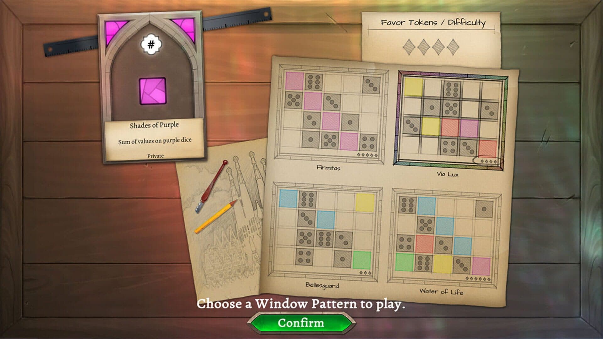 Sagrada screenshot 2