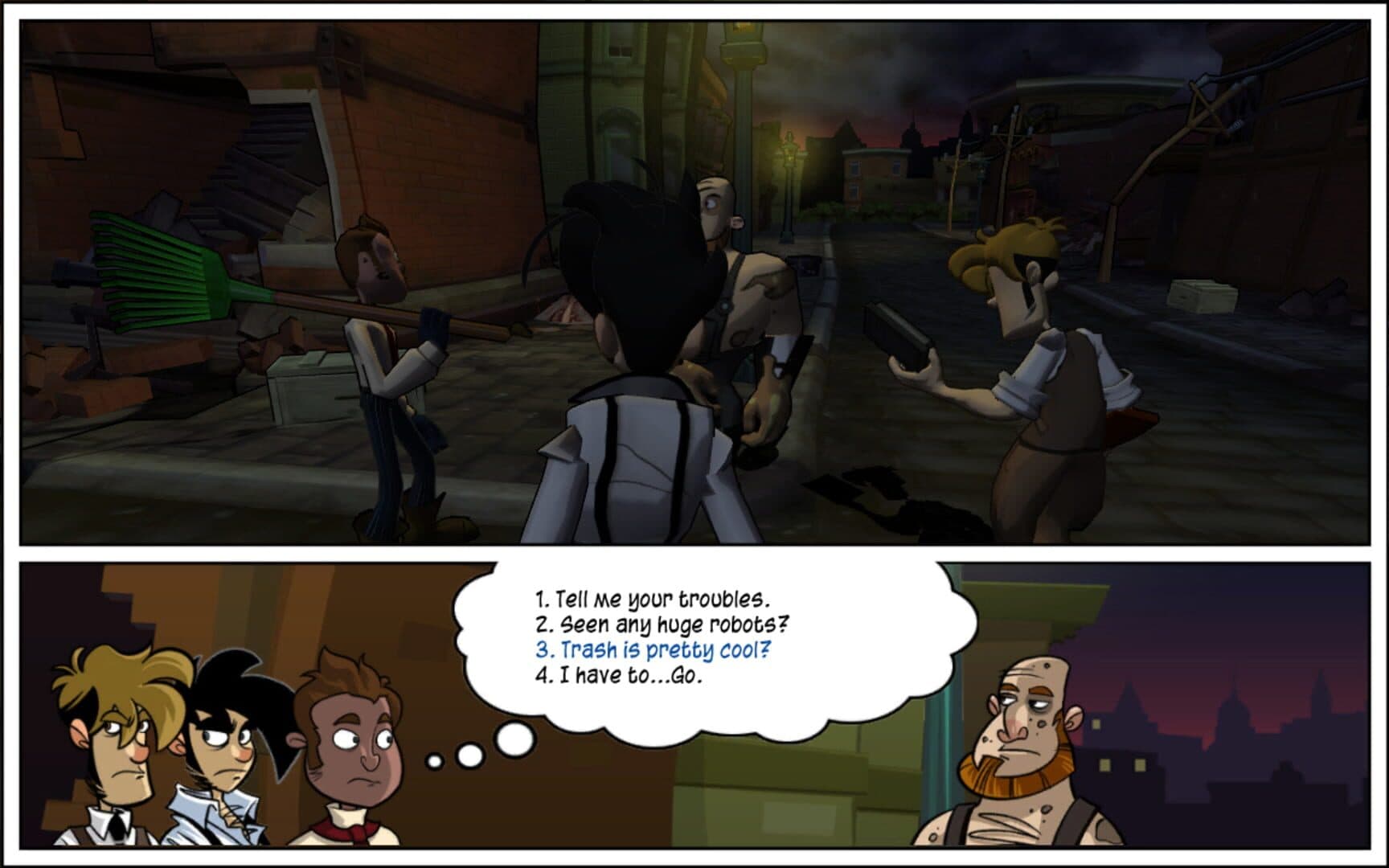 Penny Arcade Adventures: On the Rain-Slick screenshot 6
