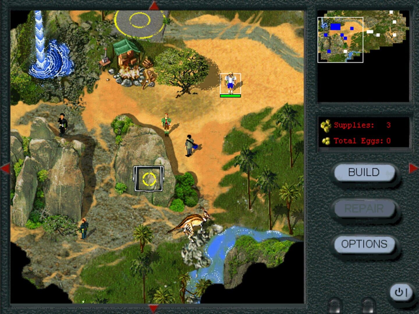 Chaos Island: The Lost World - Jurassic Park screenshot 1