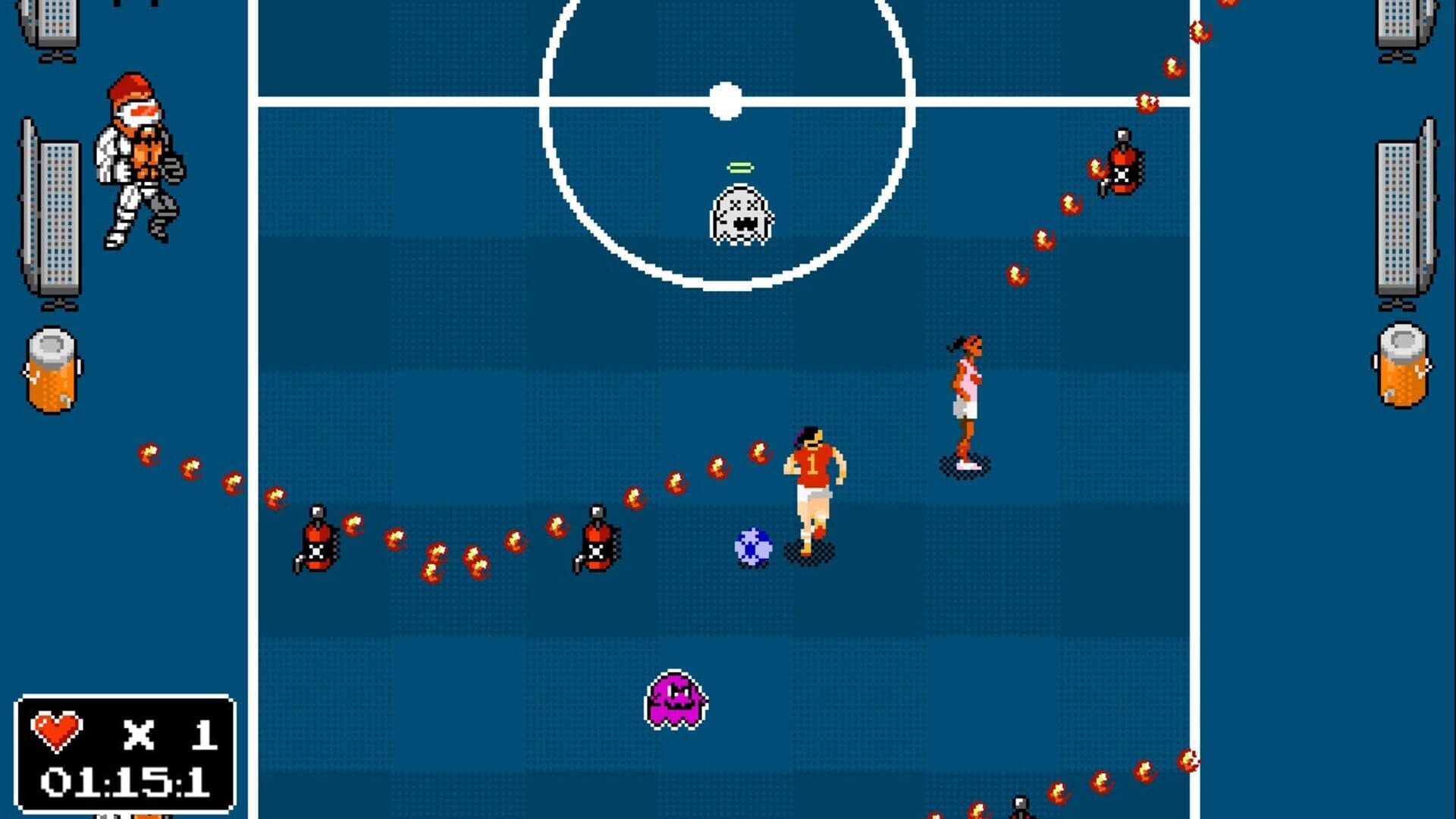 SoccerDie: Cosmic Cup screenshot 2