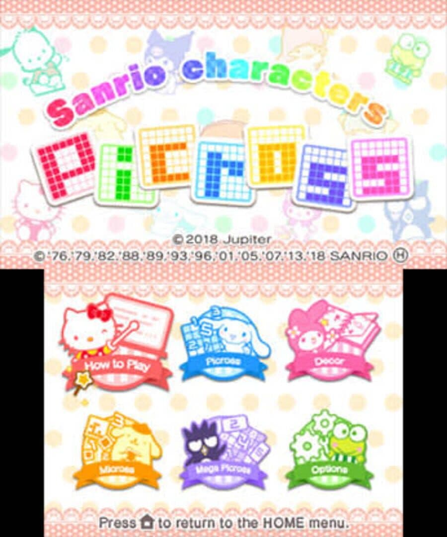 Sanrio Characters Picross screenshot 1
