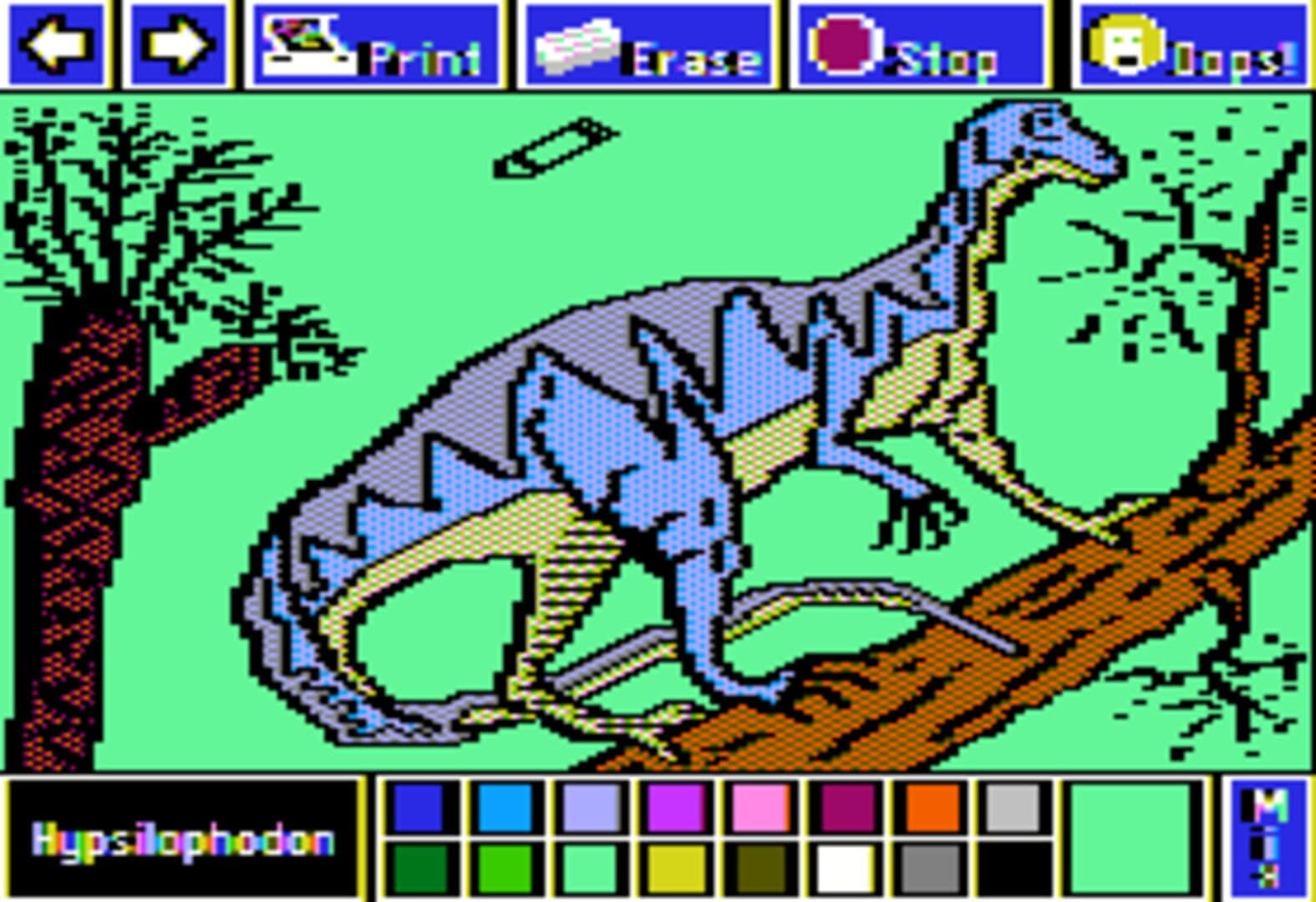 Electric Crayon Deluxe: Dinosaurs Are Forever screenshot 1