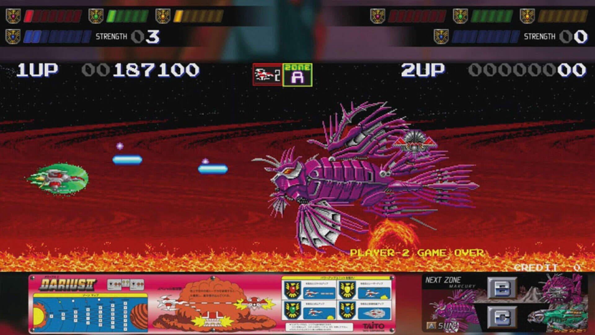 Darius Cozmic Collection Arcade screenshot 2