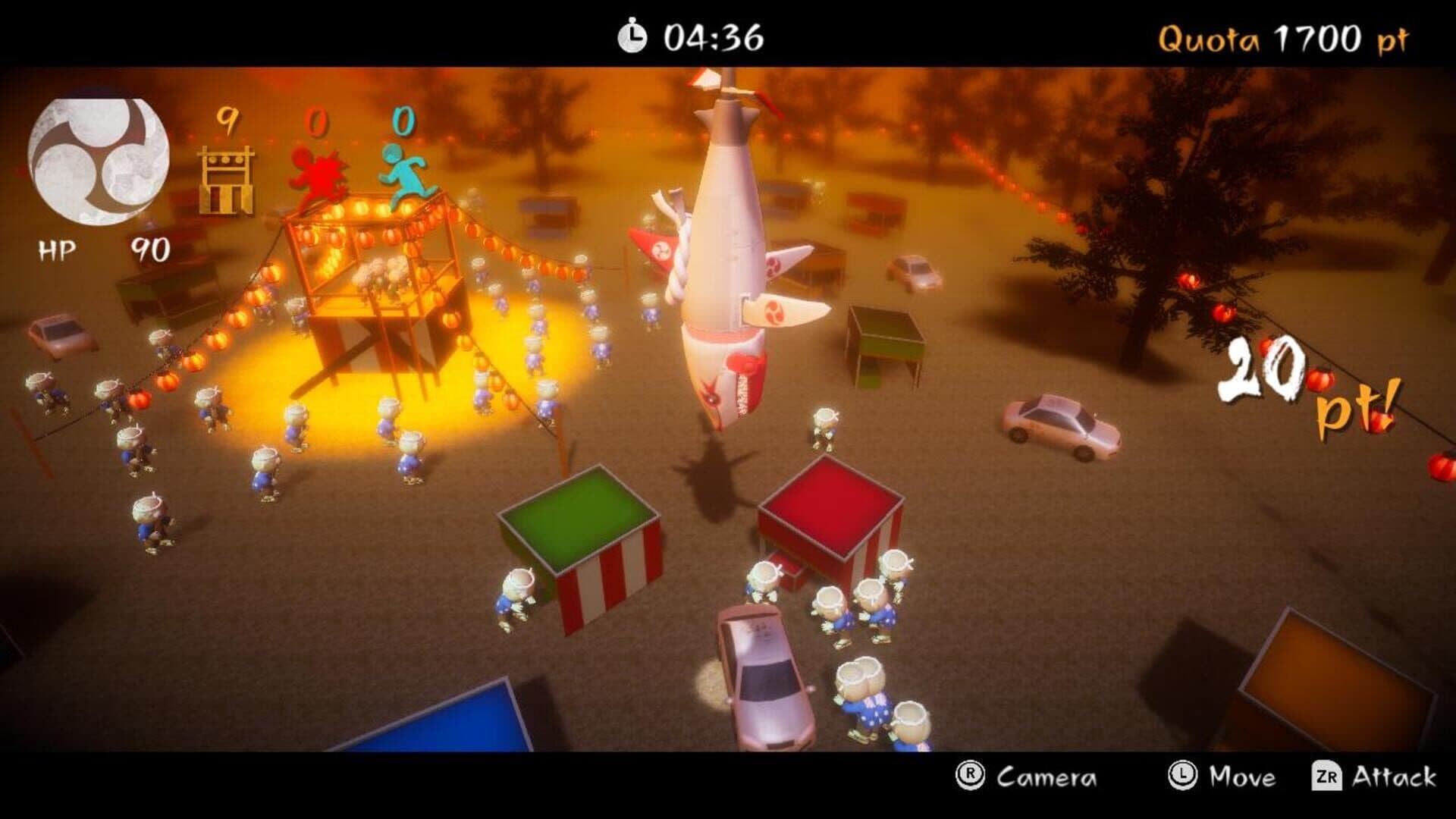 Shark Copter vs. Zombie Dancers screenshot 2