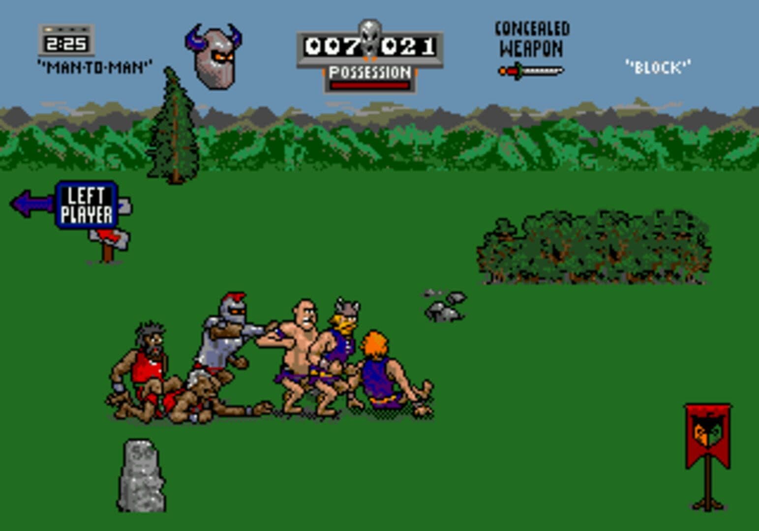 Jerry Glanville's Pigskin Footbrawl screenshot 3