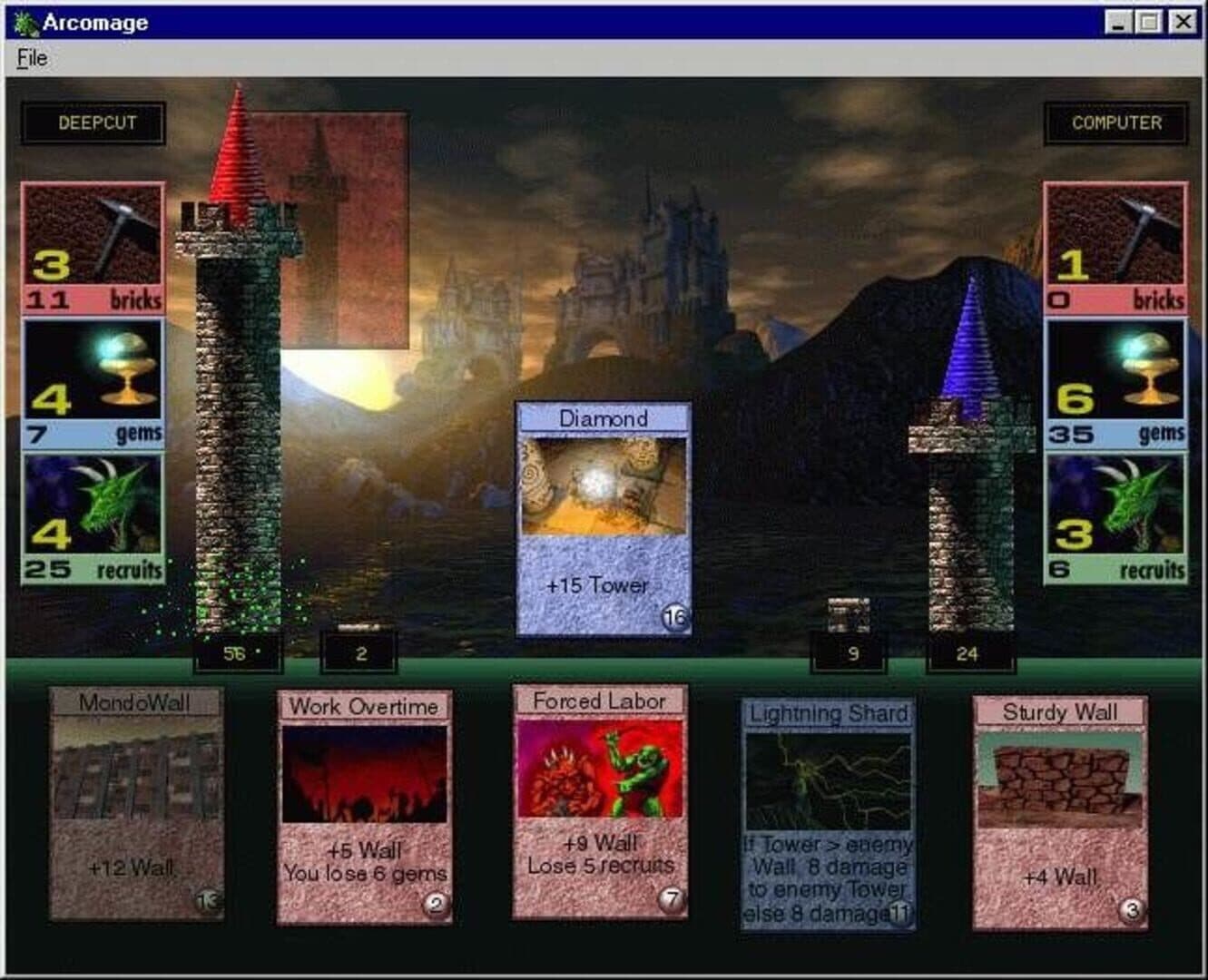Arcomage screenshot 1