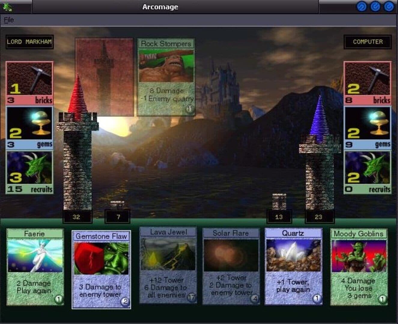 Arcomage screenshot 2