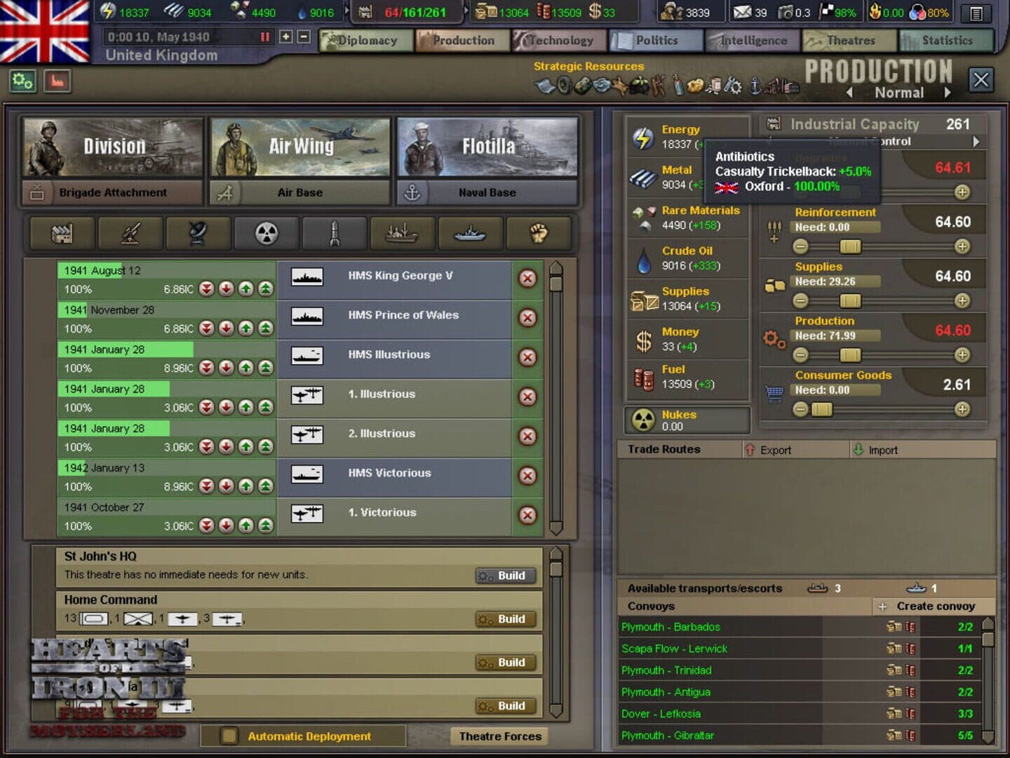 Hearts of Iron III: For the Motherland screenshot 7